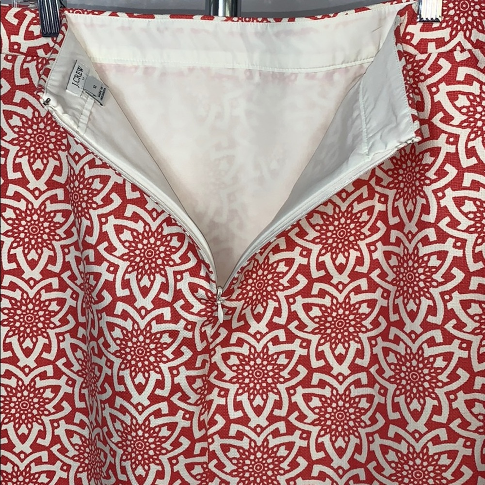 J Crew Cotton Pencil Skirt Size 12 NWOT - Picture 5 of 7